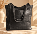Dione - Borsa tote strutturata con zip