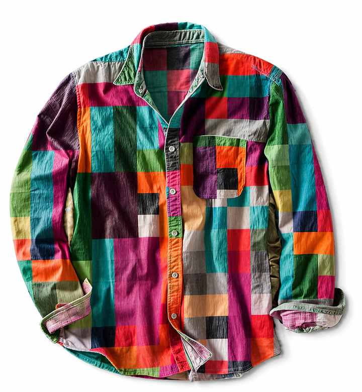Daelmont - Camicia a maniche lunghe fit rilassato
