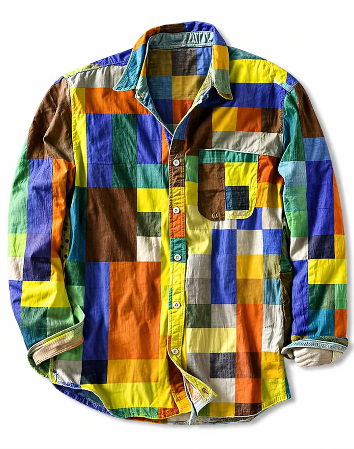Daelmont - Camicia a maniche lunghe fit rilassato