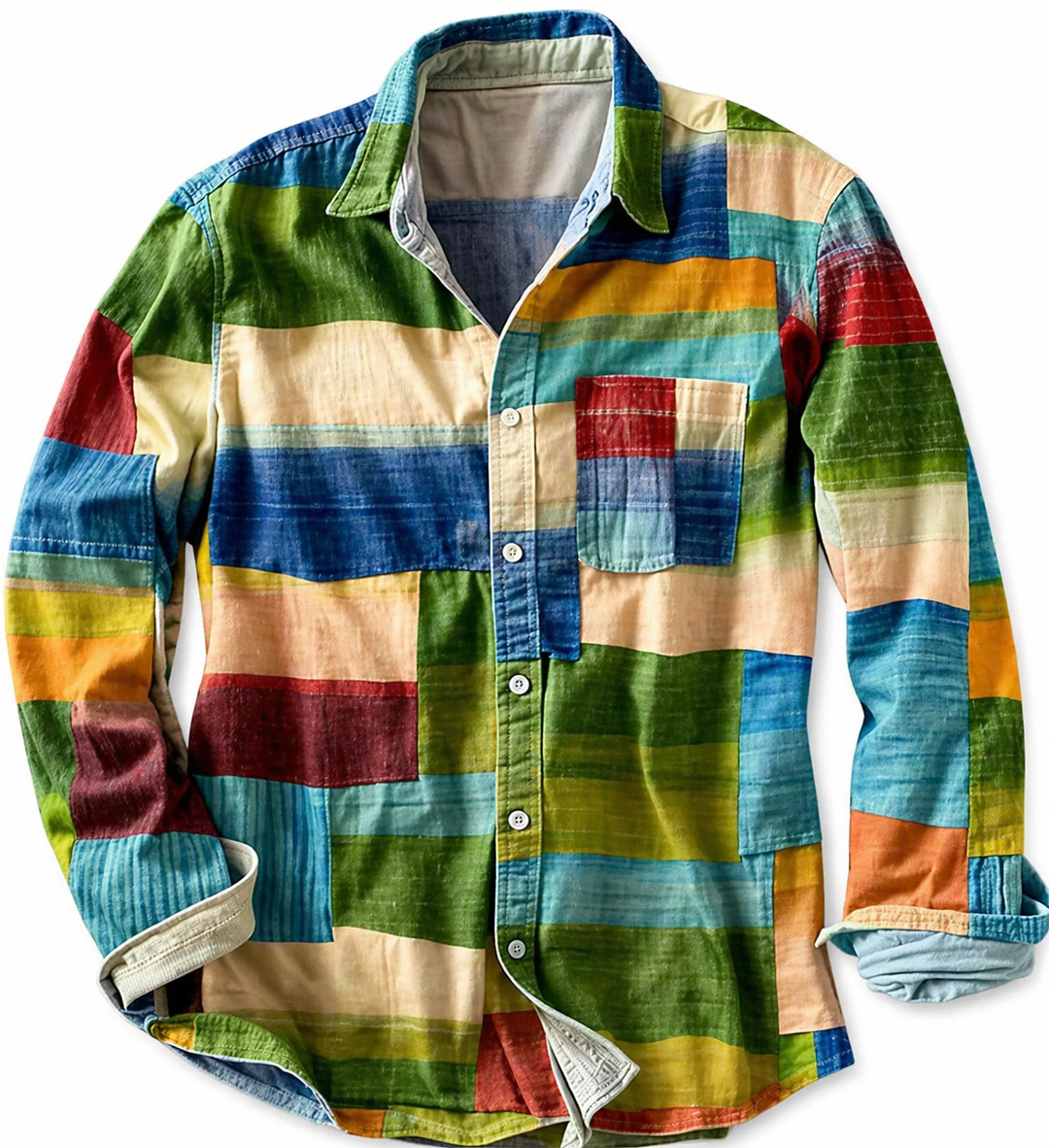 Daelmont - Camicia a maniche lunghe fit rilassato