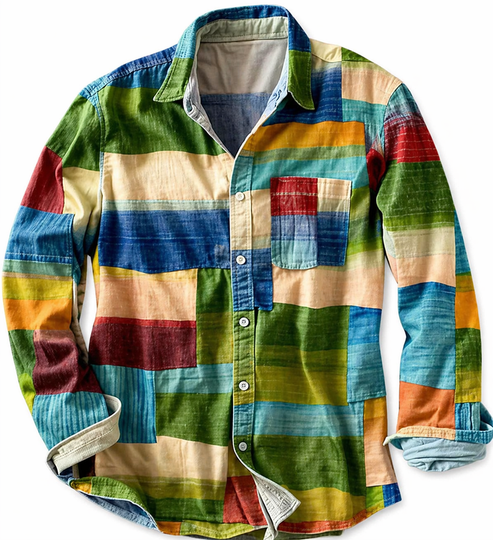 Daelmont - Camicia a maniche lunghe fit rilassato