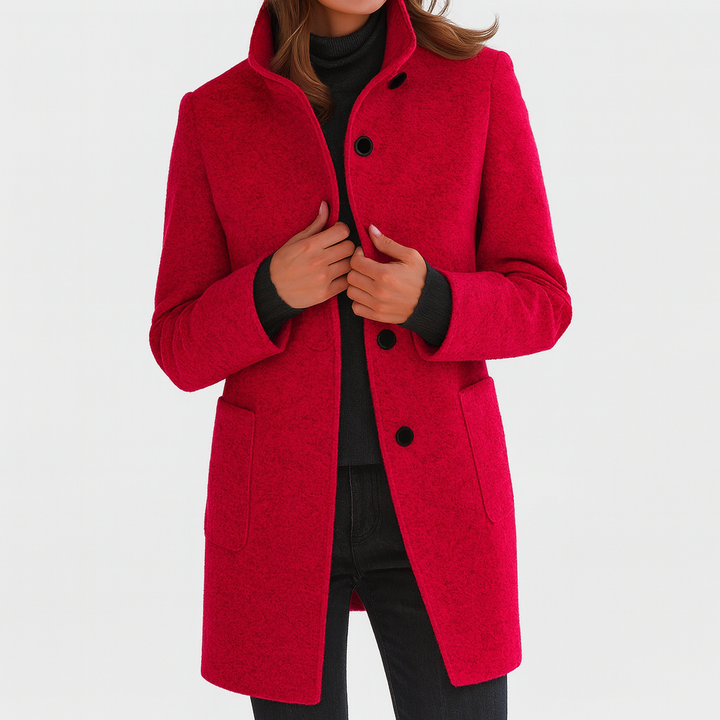 Jessa - Cappotto midi a bottoni