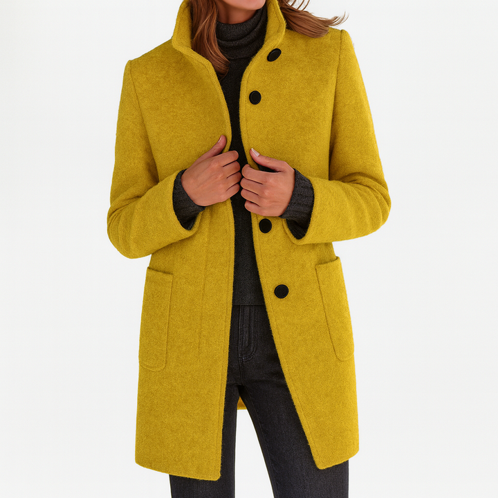 Jessa - Cappotto midi a bottoni
