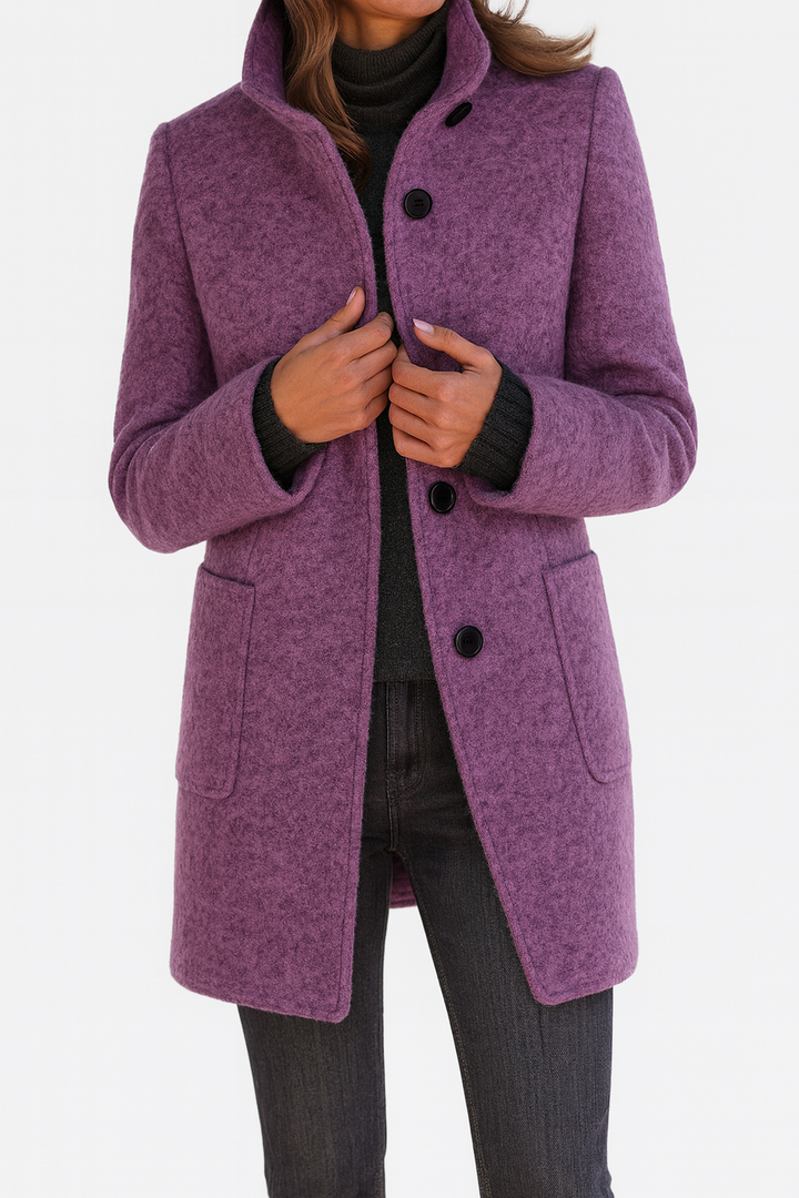 Jessa - Cappotto midi a bottoni