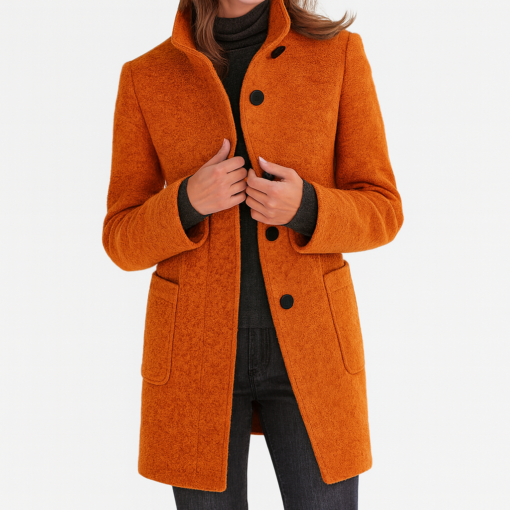 Jessa - Cappotto midi a bottoni