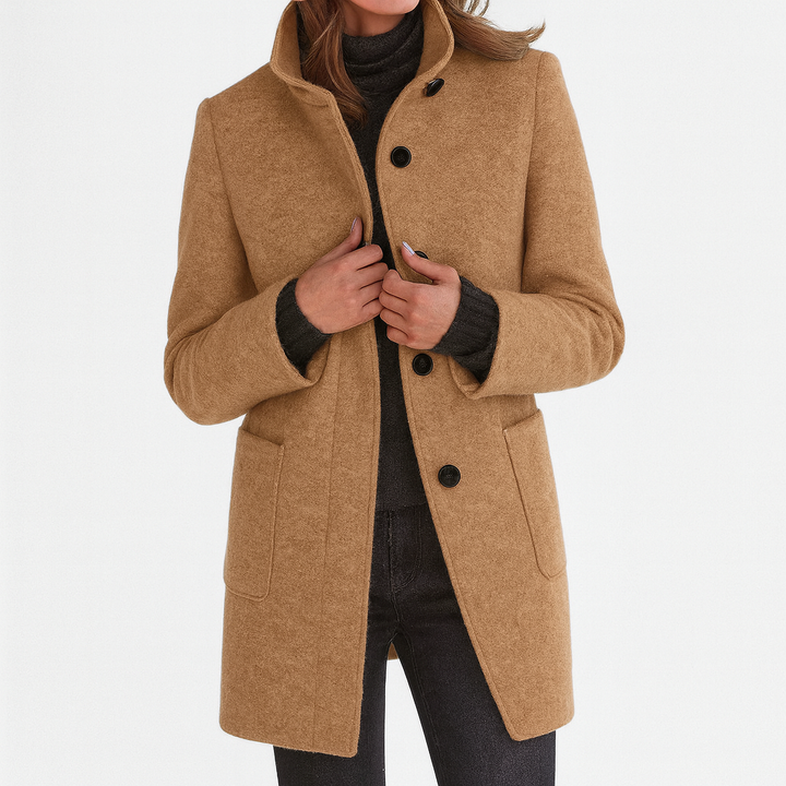 Jessa - Cappotto midi a bottoni