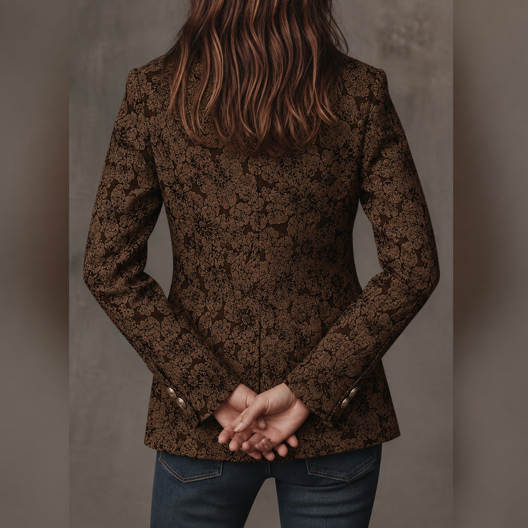 Rhoswen - Blazer jacquard su misura