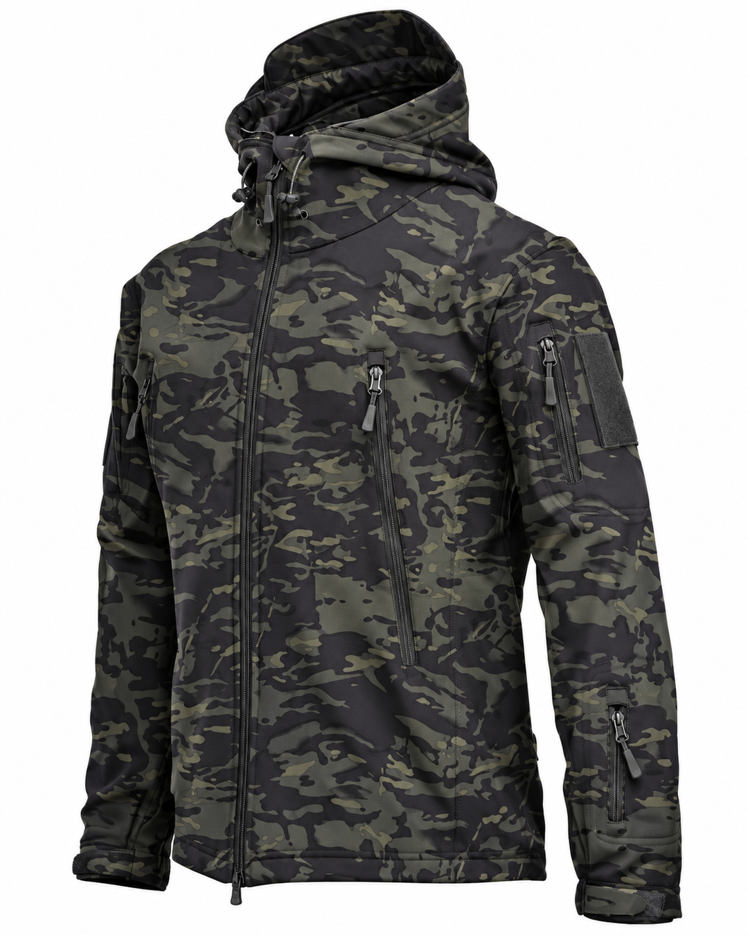 Arno - Giacca slim fit con cappuccio