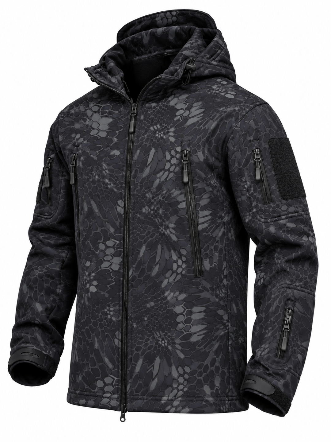 Arno - Giacca slim fit con cappuccio
