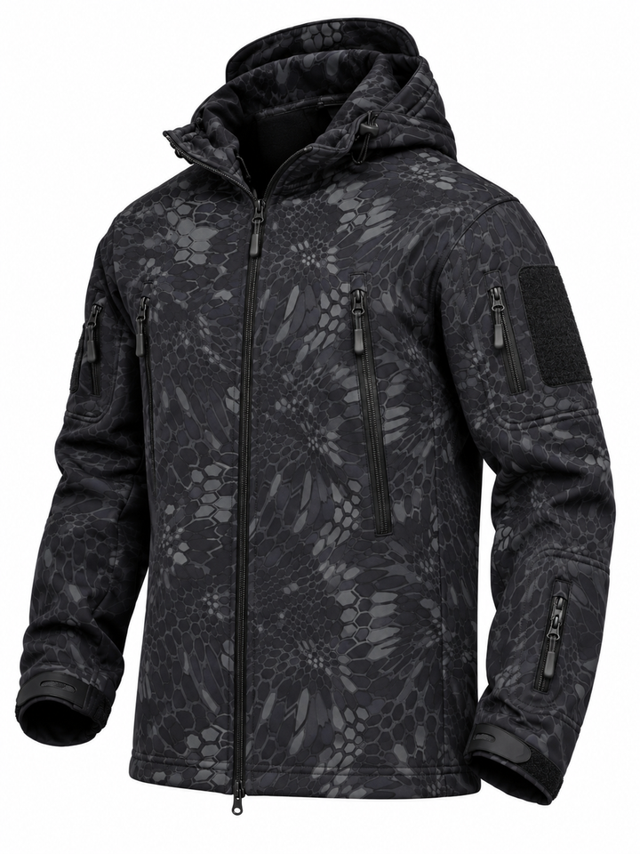 Arno - Giacca slim fit con cappuccio