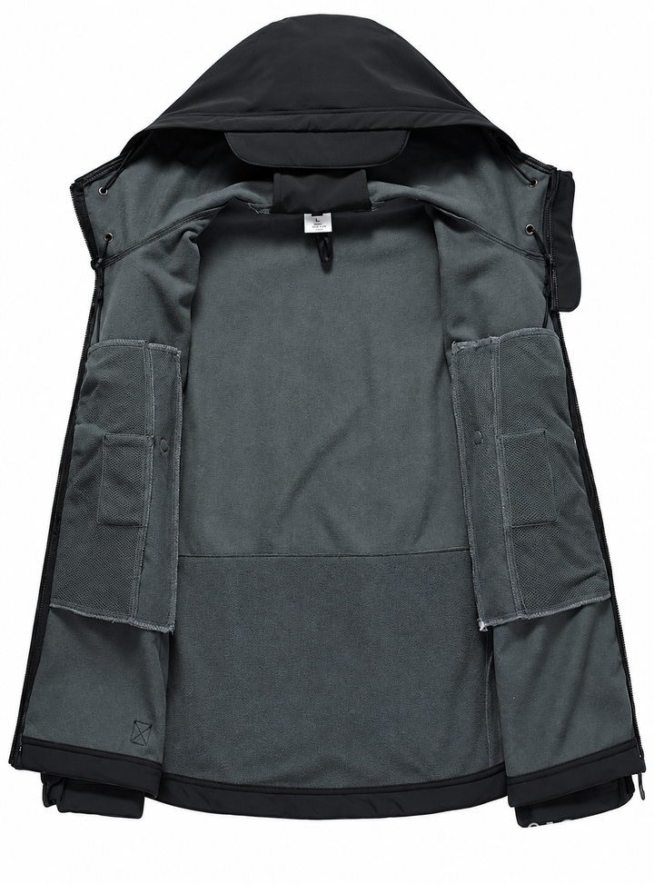 Arno - Giacca slim fit con cappuccio