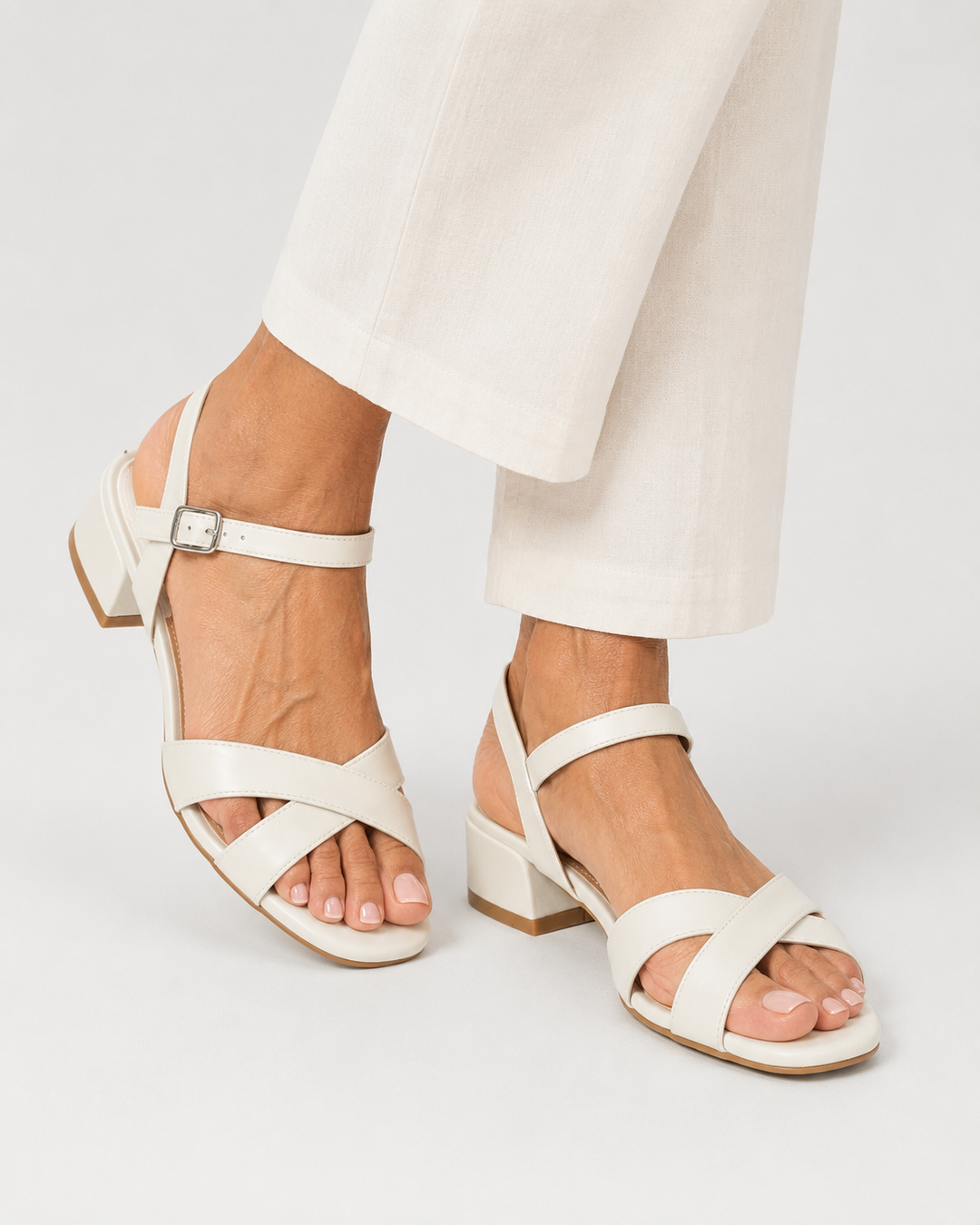 Abrielle - Sandali eleganti a tacco basso