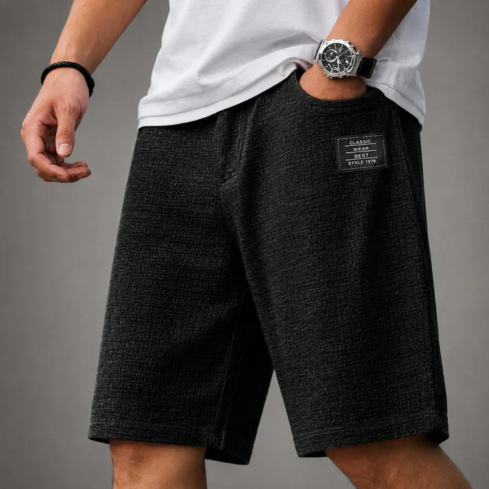Caelan - Bermuda in lino pregiato