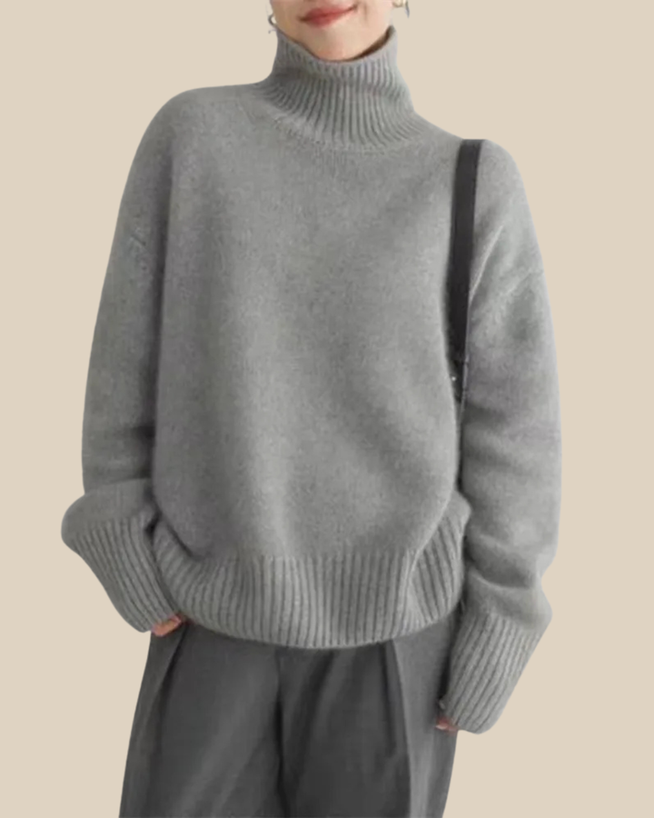 Acantha - Maglione dolcevita morbido al tatto