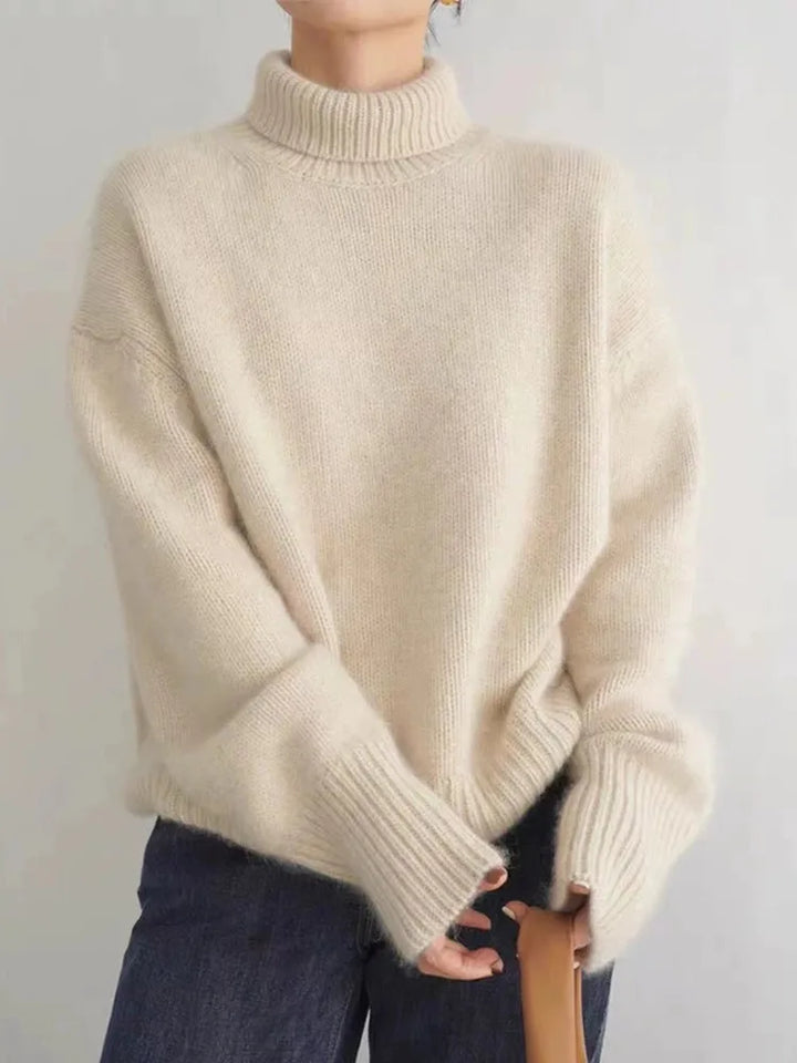 Acantha - Maglione dolcevita morbido al tatto