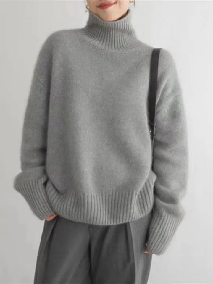 Acantha - Maglione dolcevita morbido al tatto