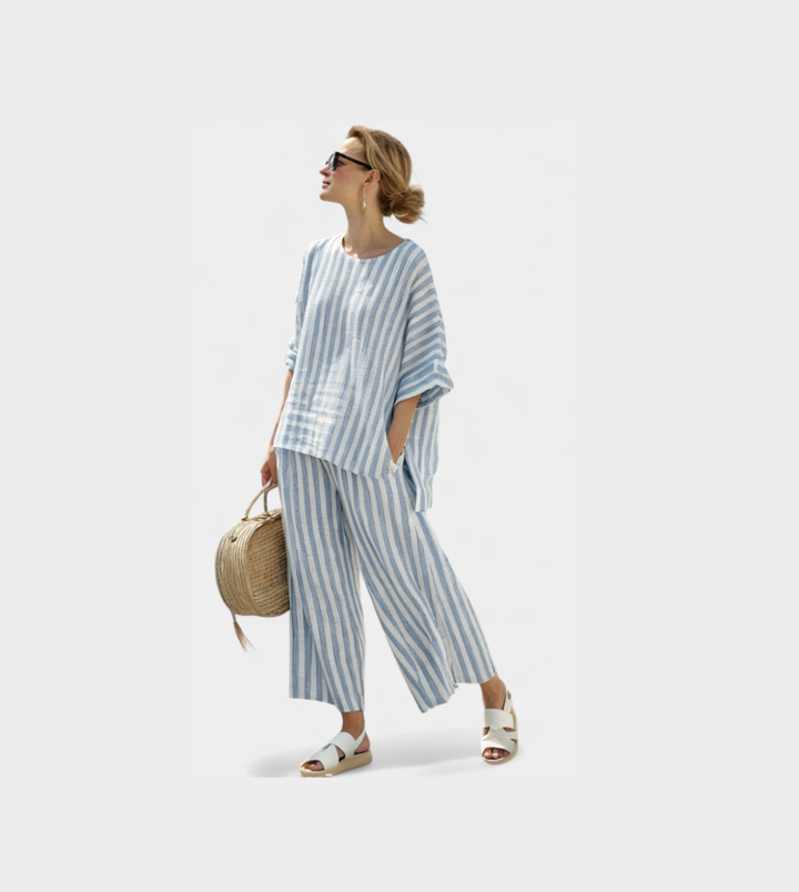 Olessyn - Abito in lino leggero