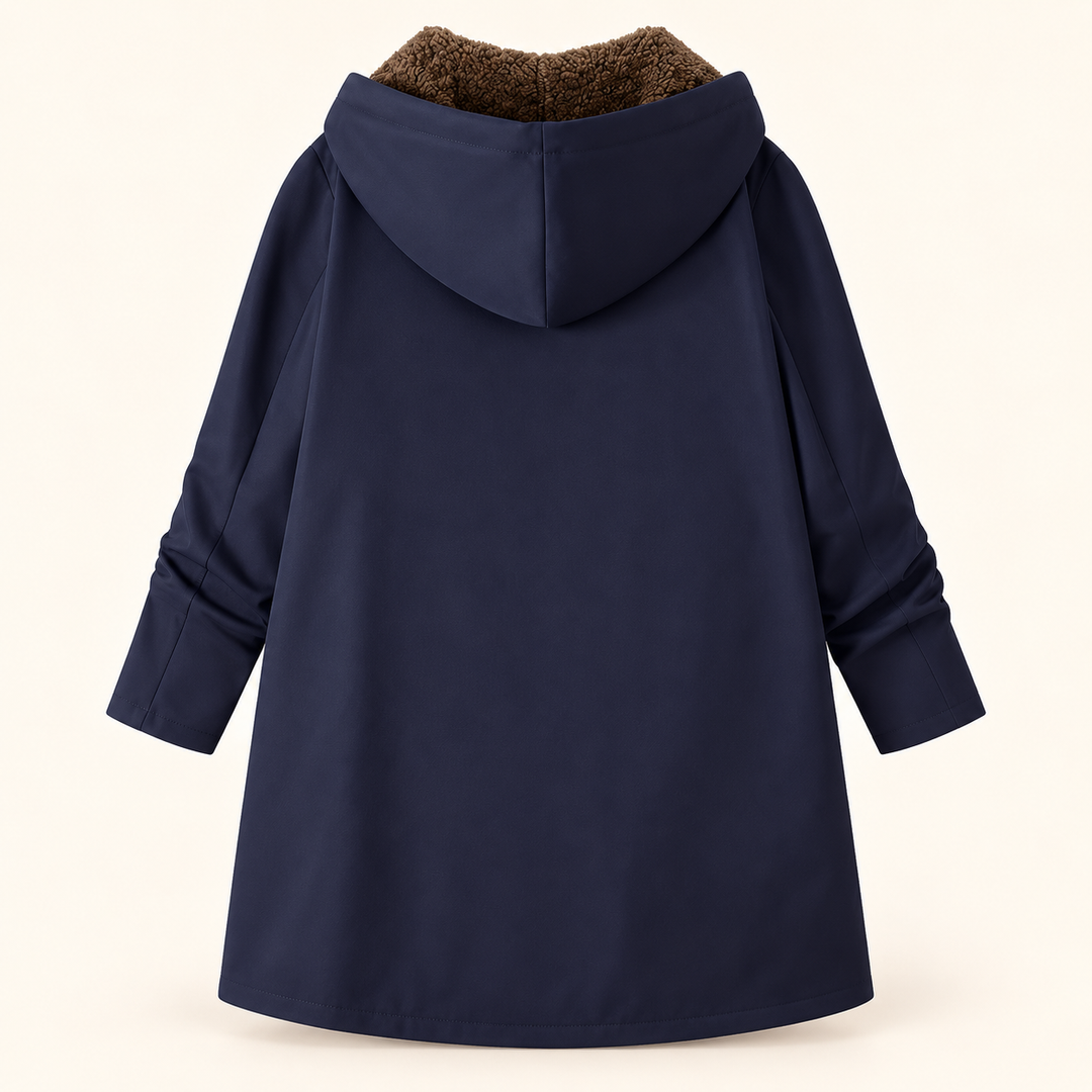 Nadja - Cappotto lungo con cappuccio