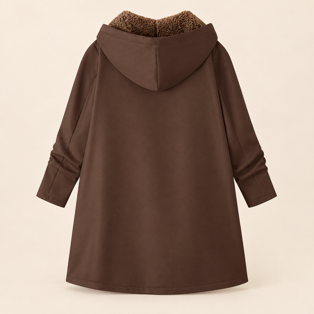 Nadja - Cappotto lungo con cappuccio