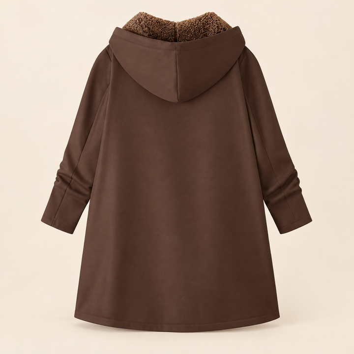 Nadja - Cappotto lungo con cappuccio