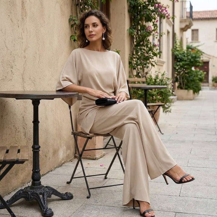 Liesa - Coordinato due pezzi con maniche in stile cappotto