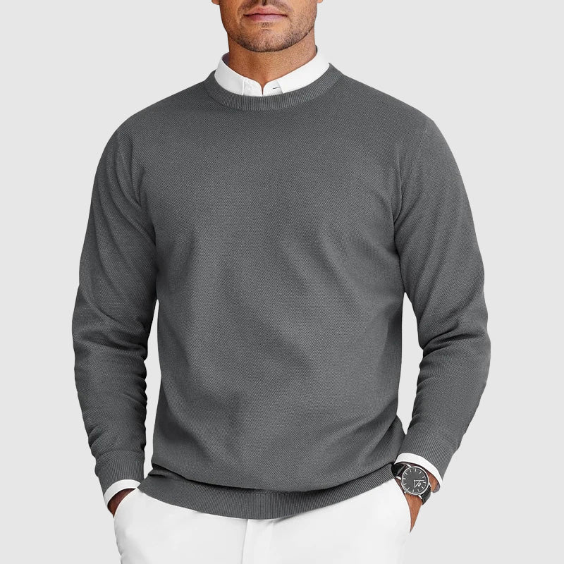 Corvyn - Maglione girocollo soft touch