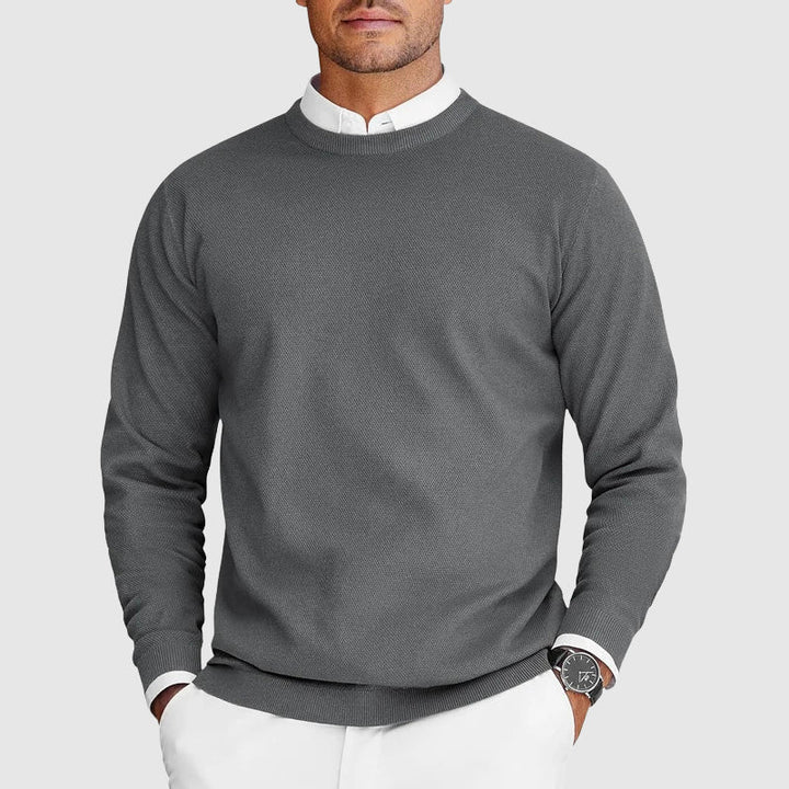 Corvyn - Maglione girocollo soft touch