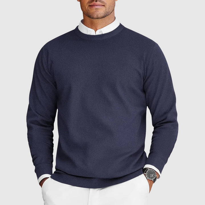 Corvyn - Maglione girocollo soft touch