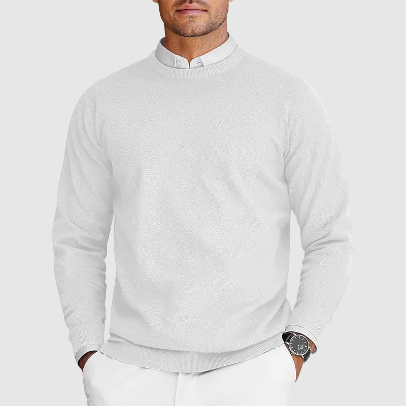 Corvyn - Maglione girocollo soft touch