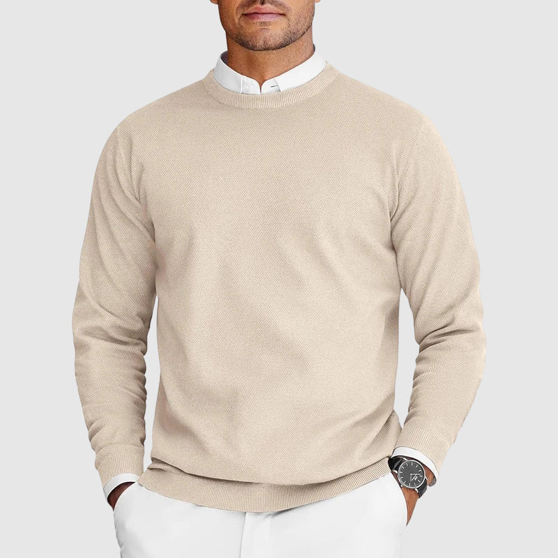 Corvyn - Maglione girocollo soft touch