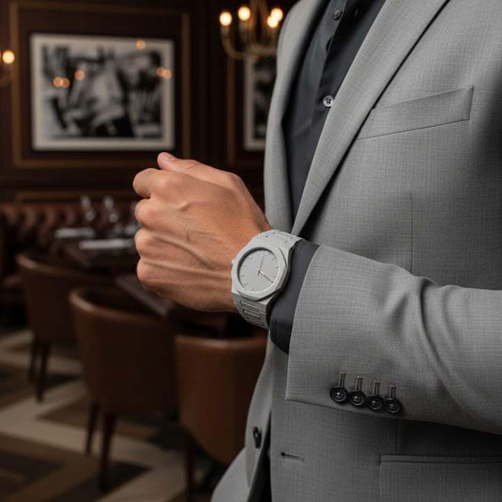 Nevrick - Orologio ottagonale Stealth