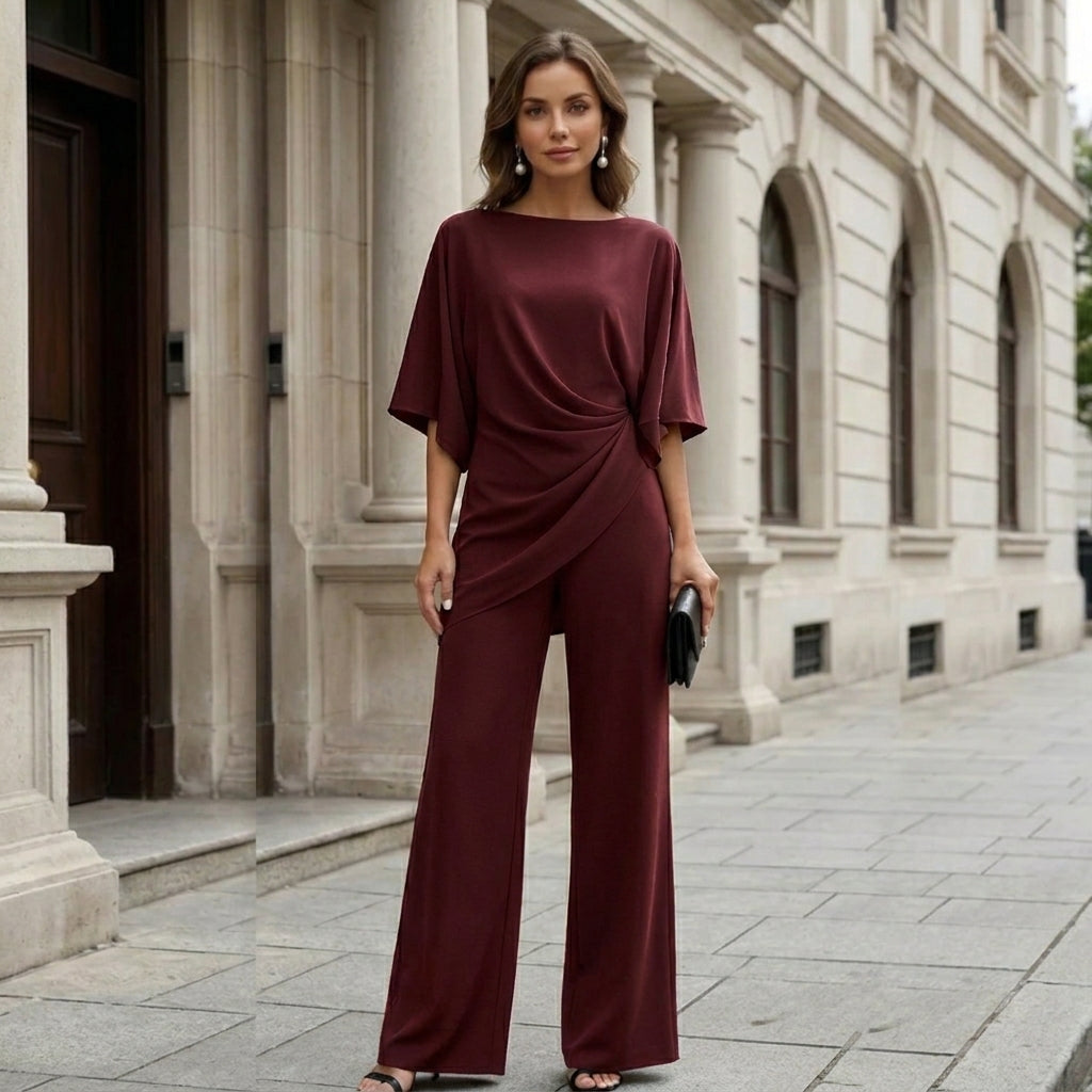 Liesa - Coordinato due pezzi con maniche in stile cappotto