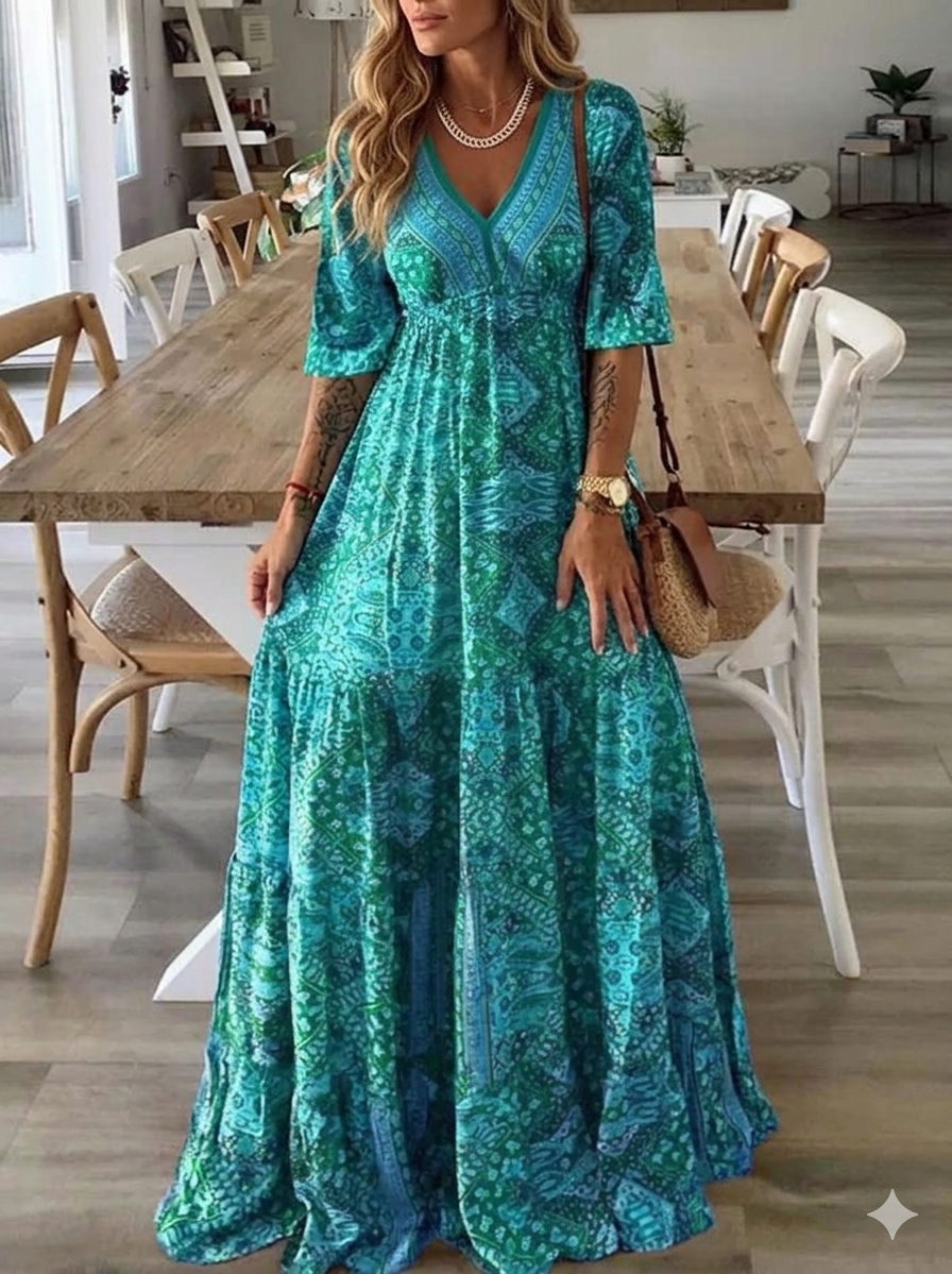 Ysavelle - Abito boho soft touch