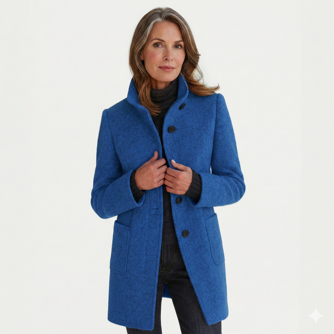 Jessa - Cappotto midi a bottoni