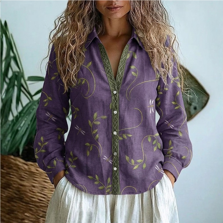 Oriana - Blusa effetto soft touch