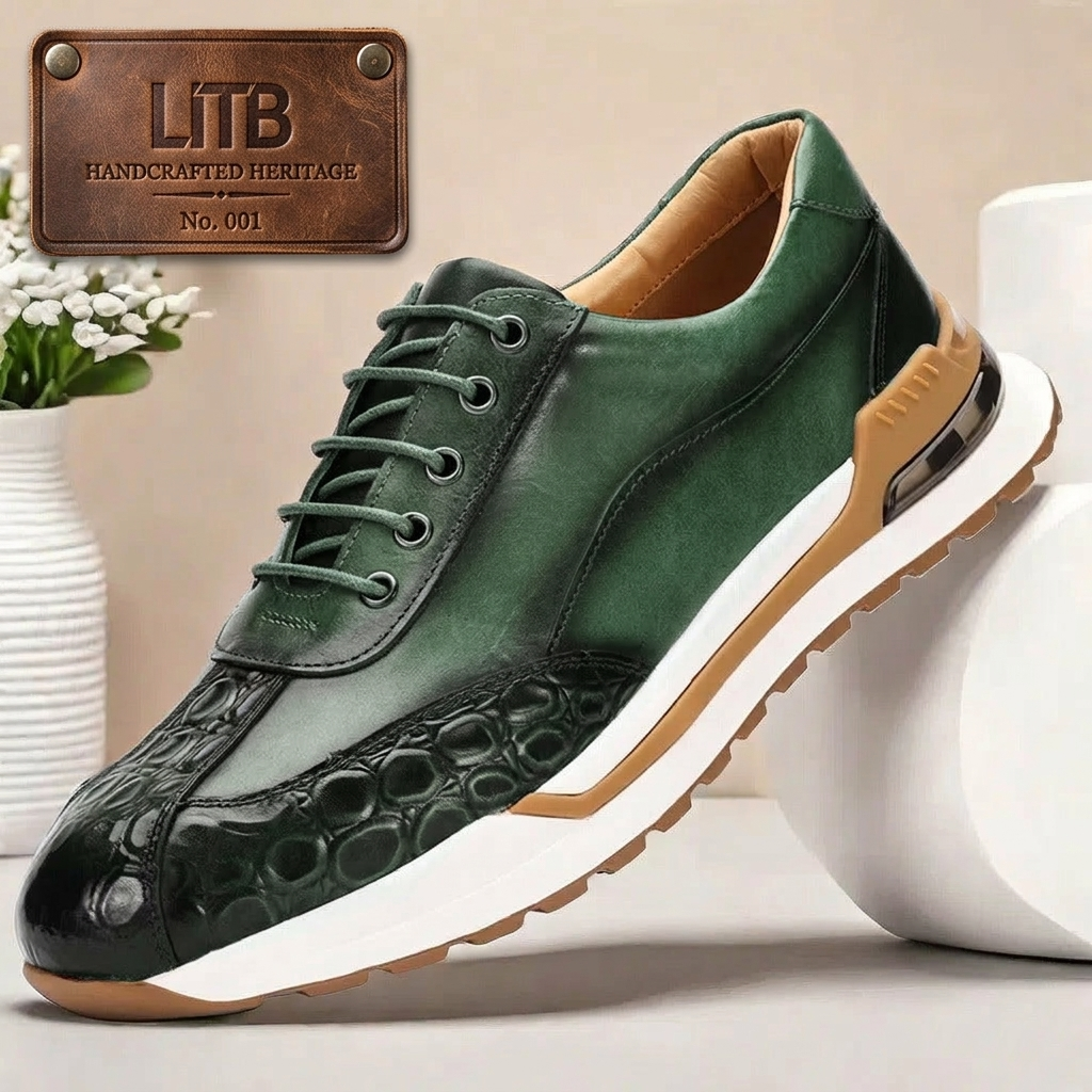 Huxley - Sneakers casual con finitura testurizzata