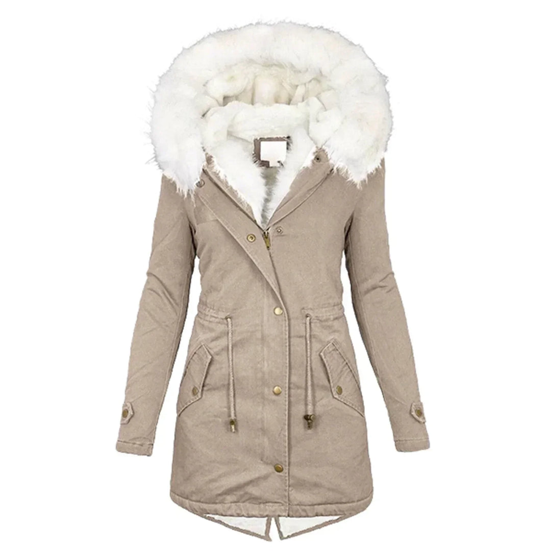 Orlisse - Cappotto Casual Elegante con Cappuccio