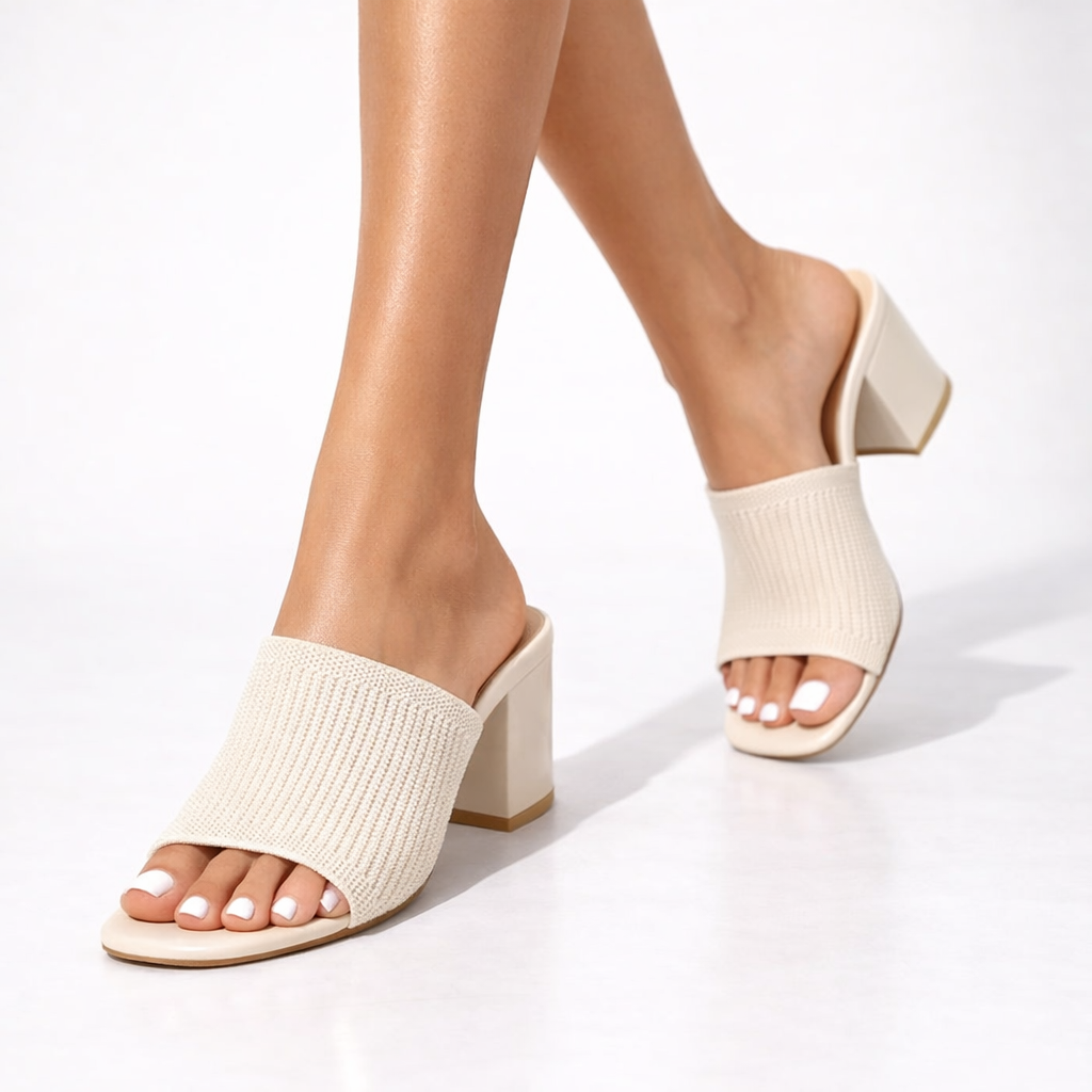 Virelle - Décolleté soft-touch con tacco a blocco