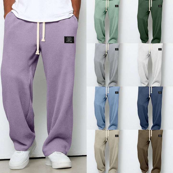 Fenland - Pantaloni soft touch con coulisse