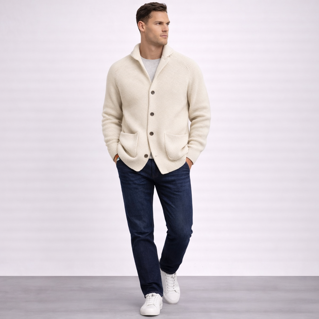 Quentin - Cardigan a coste