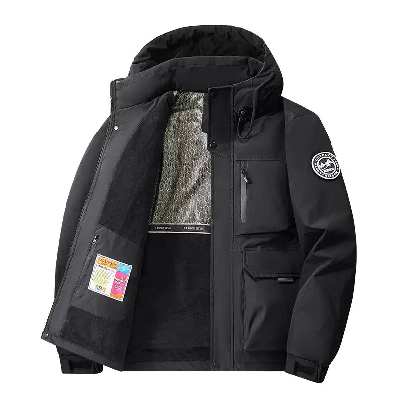 Jorge - Cappotto Casual Elegante con Cappuccio