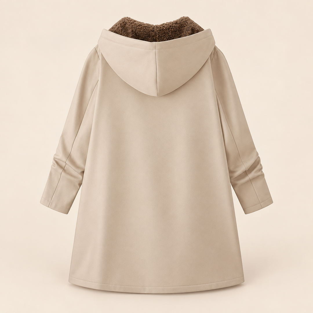 Nadja - Cappotto lungo con cappuccio