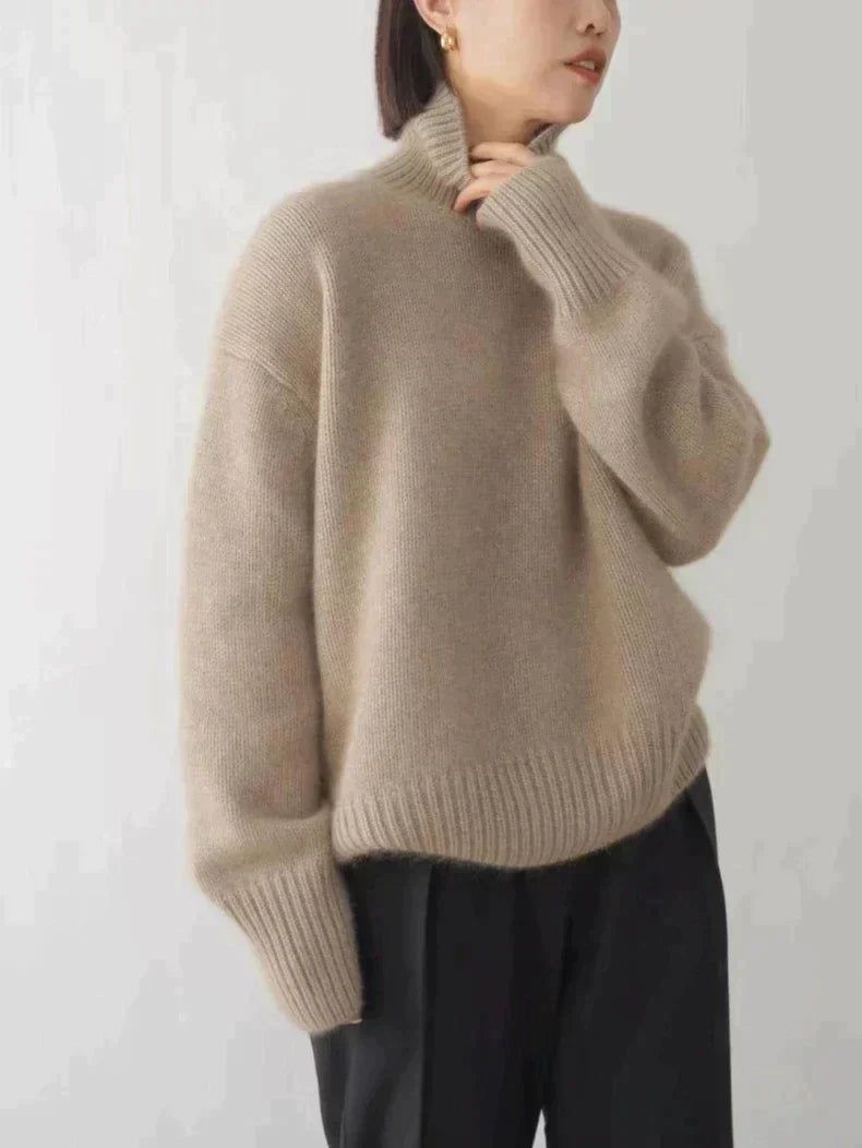 Acantha - Maglione dolcevita morbido al tatto