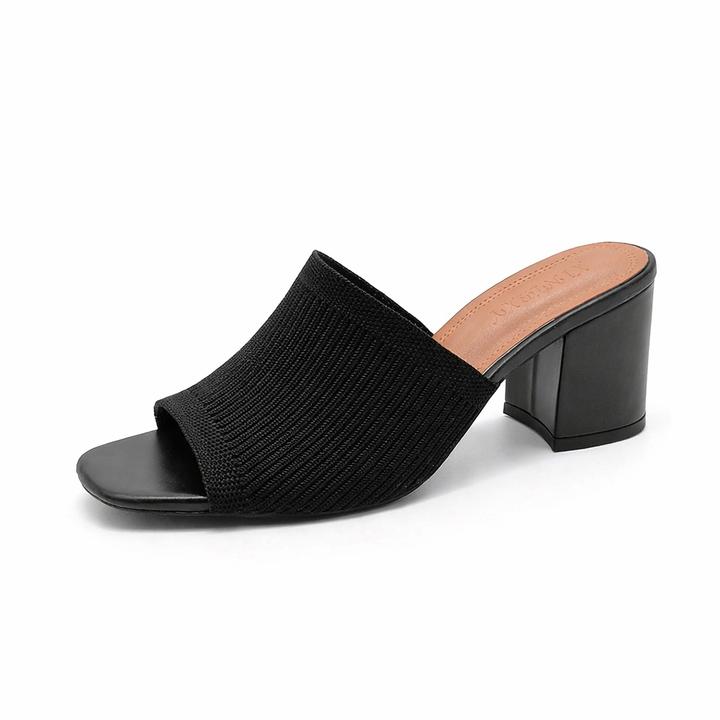 Virelle - Décolleté soft-touch con tacco a blocco