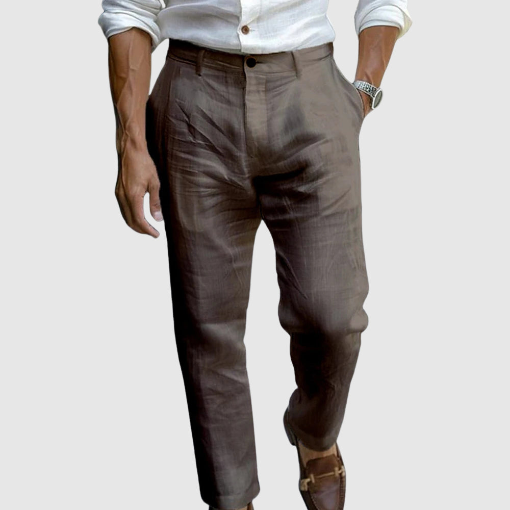 Clifton - Pantaloni sartoriali leggeri
