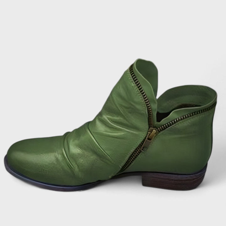 Endora - Tronchetti eleganti con zip laterale