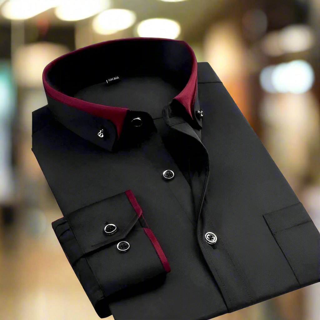 Falken - Camicia premium con abbottonatura frontale