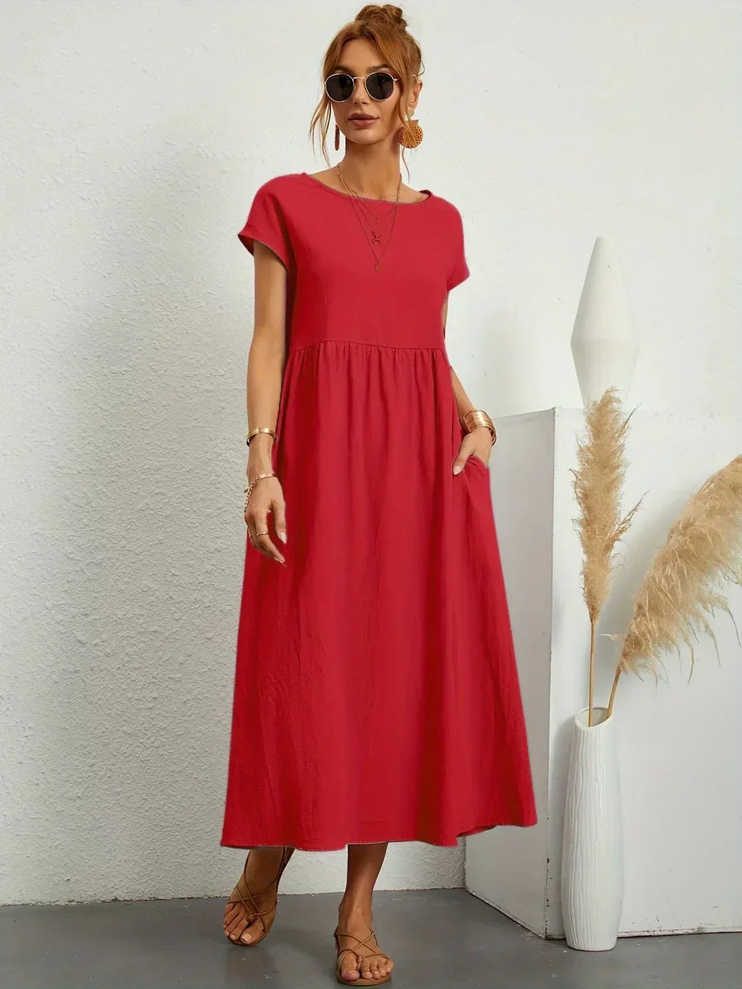 Keiraen - Abito elegante morbido al tatto
