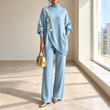 Niamh - Coordinato a due pezzi in maglia morbida