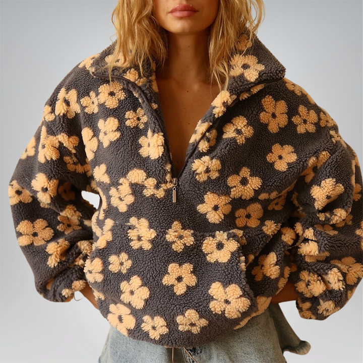 Ivelia - Maglione oversize morbido al tatto